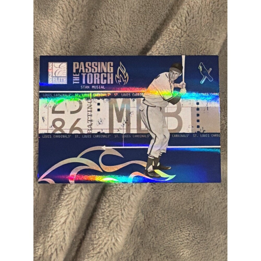 2005 Donruss Elite - Passing the Torch Stan Musial, Carlos Beltran #PT-41...